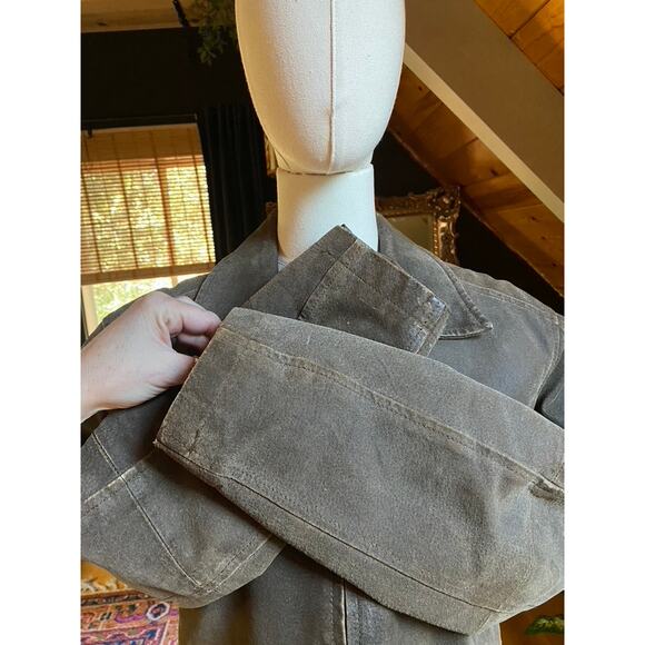 Oiled Leather Jacket Vintage - Picture 6 of 10